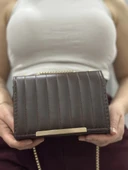 BİÇOMİ Cessi kahve cilt çanta thumbnail 3