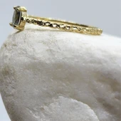 Gümüş Yüzük - Mila 030CT Zultanit Tektaş Minimal Tasarım Gümüş Yüzük-Zultanit Hediyelik Tektaş Yüzük thumbnail 9