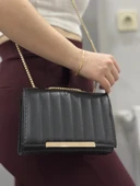 BİÇOMİ Cessi siyah cilt çanta thumbnail 3