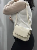 BİÇOMİ Krem cilt mossi çanta thumbnail 1