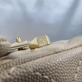 Gümüş Yüzük - Şövalye Modern Tasarım Gümüş Yüzük-Mikro Mıhlama Tasarım Şövalye 925 Ayar Gümüş Yüzük thumbnail 11