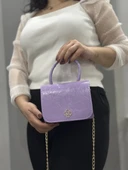 BİÇOMİ Lila cilt krash çanta thumbnail 8