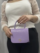 BİÇOMİ Lila cilt krash çanta thumbnail 7