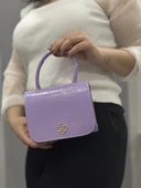 BİÇOMİ Lila cilt krash çanta thumbnail 5