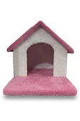Petshop Tek Katlı Renk Seçenekli Kedi Köpek Kulübe Yatak 55x35x35 cm - 2