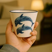 İmroz Yunus Kulpsuz Kupa 300 ml. thumbnail 2