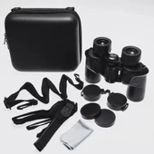 7x30 Profesyonel Su Geçirmez El Dürbünü 1000m/137m – Siyah thumbnail 1