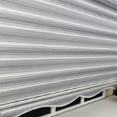 StorBurada Gri Renk Geçişli Zebra Stor Perde (Etek Dilimli)  Gri 200 x 260 thumbnail 3