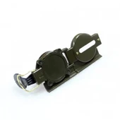 Hassas Lensatic Pusula, Amerikan Tarzı, Açık Kamp Yürüyüş Survival Için thumbnail 5