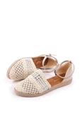 Papuç Sepeti1703 Kadın Hasır Örme Günlük Rahat Babet Ayakkabı thumbnail 6
