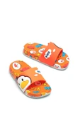 Gezer Ördek Desenli Kaydırmaz Taban Kız Çocuk Terlik thumbnail 1