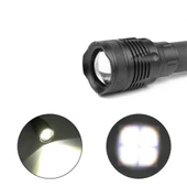 Alüminyum Şarjlı Zoom'lu El Feneri F6055 thumbnail 5