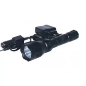 Alüminyum Şarjlı Zoom'lu El Feneri F6055 thumbnail 1