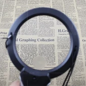 2x 6x Led Eller Serbest,boyun Asılı,dıkış,okuma İçin En Uygun Büyüteç 11b1 thumbnail 3