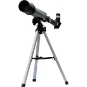 50x360 Mini Teleskop Kara Uzay Teleskobu Aliminyum Gövde Tripodlu thumbnail 7