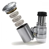 Iphone5 Için Uyumlu Kapaklı Lens Mikroskop Taşınabilir Mini Cep Boyutu Led Mikroskop No.9882ip5ii thumbnail 5