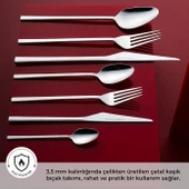 Emsan Alba 84 Parça 12 Kişilik Kutulu Çatal Kaşık Bıçak Takımı thumbnail 2