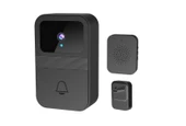D9  Siyah Akıllı Su Geçirmez Kablosuz Kapı Zili thumbnail 1
