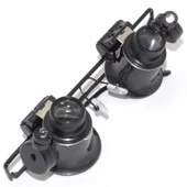 Gözlük Model Çıft Led Aydınlatma ,saat Onarımı Için Harika Büyüteç thumbnail 3