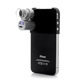 Iphone5 Için Uyumlu Kapaklı Lens Mikroskop Taşınabilir Mini Cep Boyutu Led Mikroskop No.9882ip5ii thumbnail 7