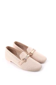 Papuç Sepeti 303 Kadın Triko Örme Günlük Babet Ayakkabı thumbnail 1