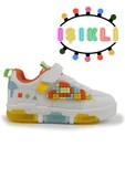 Papuç Sepeti Legos (Unisex) Kız-Erkek Çocuk Işıklı Spor Ayakkabı thumbnail 2