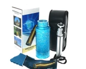 50x50 Panda Metal Gövde Tek Gözle Büyük Mercek Korsan Dürbün Mavi thumbnail 1