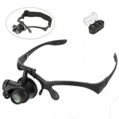 Saat Tamırı,okuma, Kuyumcu Için Çok Fonksiyonlu Onarım Gözlük Büyüteç - 7