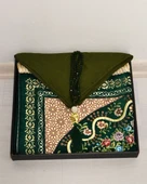 Çeyizlik Hediyelik Seccade Eşarp Tesbih Set – Kadife Astarlı Seccade, Eşarp, Kristal Tesbih Kutulu Lüks Hediye Seti thumbnail 8