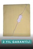 Rawels Pastel Sarı Çift Kişilik Elektrikli Battaniye - 1