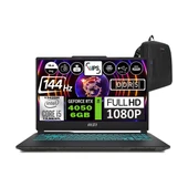 Msı Cyborg 15 Intel Core I5 13420H 32GB 1tb SSD RTX4050 6gb Windows 11 Pro 15.6" Fhd 144Hz Taşınabilir Bilgisayar A13VE1478XTRWP06 + Zetta Çanta thumbnail 1