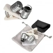 Evrensel Led Işıklı Mini Cep Mikroskobu, Tüm Kameralı Telefonlar Için No:9882w thumbnail 2