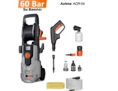 Extra Basınçlı Araç Yıkama Makinesi | 60 Bar 1100W Yüksek Basınçlı Yıkama | Köpük Taban thumbnail 1