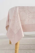 Damascus Pudra Pembe Masa Örtüsü 160x220 cm thumbnail 4