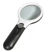 3 Led Işıklı 3x75 Mm 45x22 Mm El Büyüteç - 1