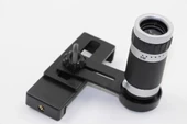 8x18 Zoom Teleskop Telefon Kamera Lensi Mini El Dürbünü - 4