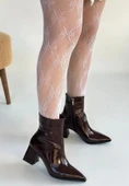 Mosy Bordo Rugan Topuklu Bot thumbnail 3