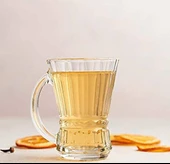 Lav Venüs Cam Kulplu Çay Bardağı 6lı - 1