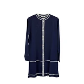 Kadın Çizgi Detay Düğmeli Hırka thumbnail 4