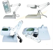 5x 10x Büyüteç  Led Işıklı Süper Parlak Enerji Tasarruflu  Masa Lambası Lt861 - 2