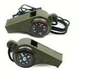 Pusulalı Termometreli Acil Durum Düdüğü ( 3 İn 1) thumbnail 3