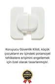 Özel Üretim Çekmece Dolap Pencere Buzdolabı Eşya Sabitleyici Bebek Çocuk Koruyucu Güvenlik Kilidi - 2