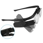 Şarjlı Gözlük Tip Büyüteç Mercek Lup Lensleriyle Taşıma Çantalı 11642dc - 4