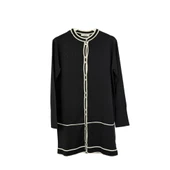 Kadın Çizgi Detay Düğmeli Hırka thumbnail 3