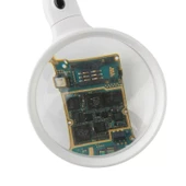 Masaüstü 10x Led Işıklı Büyüteç Okuma El Sanatları Onarım Büyüteç 7765 thumbnail 4