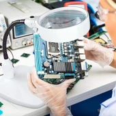 Masaüstü 10x Led Işıklı Büyüteç Okuma El Sanatları Onarım Büyüteç 7765 thumbnail 7