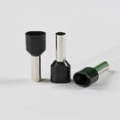 Eurowest 2x1,5mm Siyah Çift Girişli İzoleli Yüksük ( 1 Kutu 500 Adet ) thumbnail 2