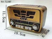 RETRO RX-722BT Bluetooth USB & TF & Aux Girişi FM Nostalji Radyo - 2
