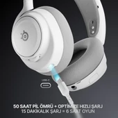Steelseries Arctis Nova 7P Gen2 Kablosuz Beyaz Gaming Kulaklık - 8
