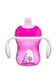 Chicco Yarı Yumuşak Uçlu Bardak 6 Ay+ Pembe thumbnail 1